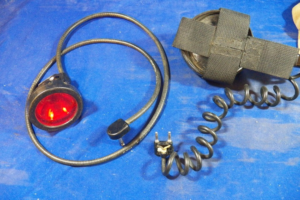 Vintage Nite Pro NL480 Coon Hunting Light Setup with Extra Parts eBay