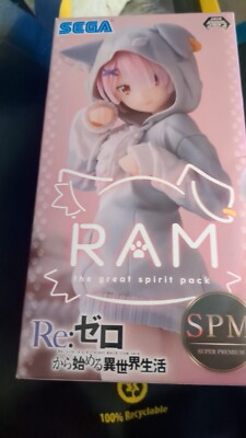 Re:Zero Starting Life in Another World Ram Great Spirit Puck SPM figure Sega