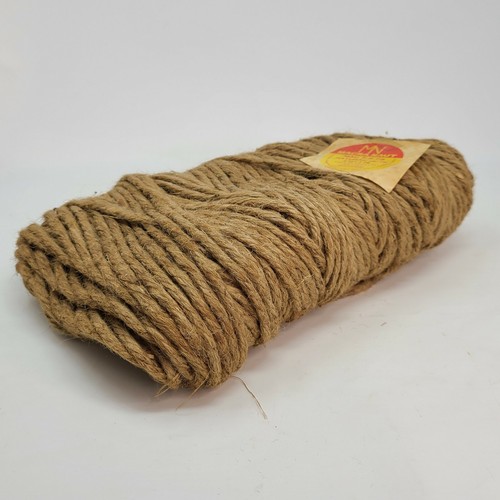 Macra Naut Natural Jute 4 Ply #72 MAC 7-6-72 Rope 638 ft 213 yards twine vintage - Picture 5 of 7