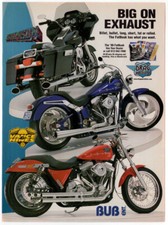 1999 DRAG SPECIALTIES Motorcycle Accesories vintage Original Print AD | Harley