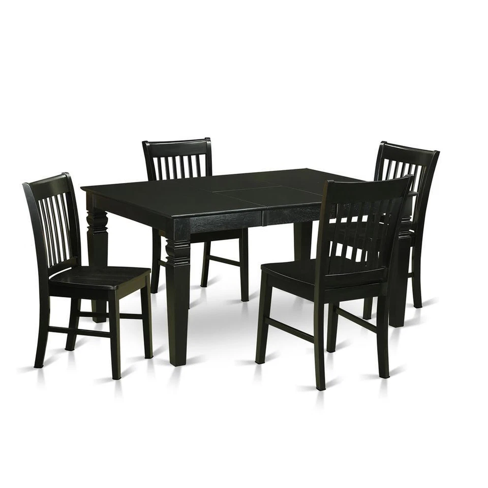 5  Pc  Dining  room  set  for  4-Kitchen  Table  and  4  Dining  Chairs - Image 4 of 4