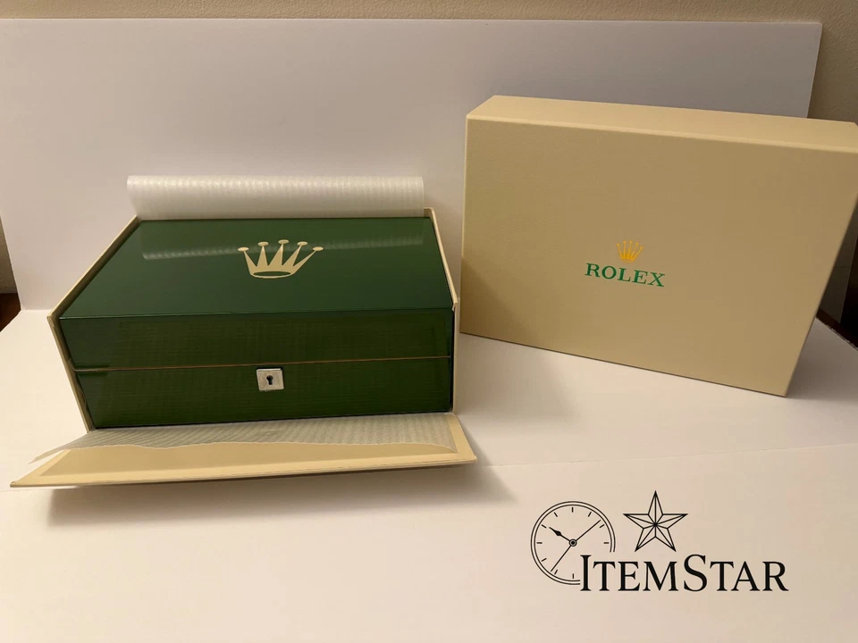 Vitrina de reloj de lujo de madera verde de 10 ranuras con caja de almacenamiento exterior Foto 4 de 4