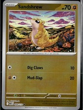 sandshrew pokemon card price Sandshrew (Master Ball Foil) C 027/165 SV2a Pokmon Card 151 - Pokemon Card