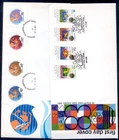 SINGAPORE SEL OF 4 DIFF 1982-1983 FDC