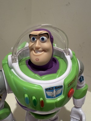 Buzz Lightyear Toy Story 12  Thinkway Toys - Semi?-Working Sounds  Disney