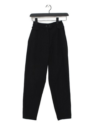 Maniere de Voir Damen Hose UK 4 schwarz Polyester mit Elasthan Jogginghose