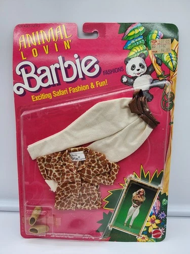 Animal Lovin Barbie Safari Fashion & Fun NRFP 1988 #1594