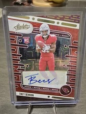 2024 Panini Absolute Rookies Trey Benson #161 Spectrum Red Signatures /100 AU RC