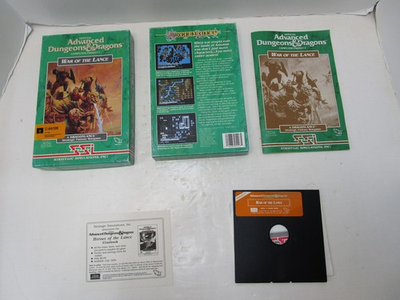 #ad #ad ADamp;D WAR OF THE LANCE FOR COMMODORE 64 BY SSI TESTED AND WORKING L7🕹️ $199.99