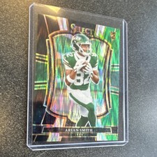 Panini 2025 Select Premier Level Prizm #177 Arian Smith Jets Football Card