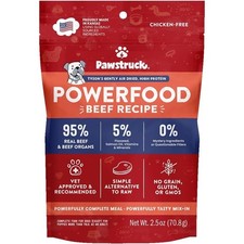 Grain Free Air Dried Dog Food with Real Beef High Protein Limited Ingredient
