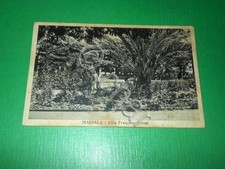 Cartolina Marsala - Villa Francesco Crispi 1940