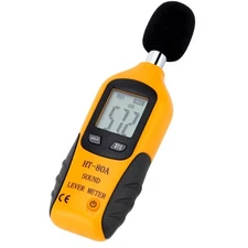 Decibel Meter, Digital Sound Level Meter Handheld Audio Noise SPL Meter Teste...
