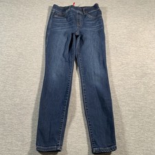 Spanx Jeans Womens Small Blue Skinny Stretch High Rise Jeggings Denim Pants