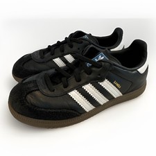Adidas Samba OG EL I Size 10K Black Leather IE3680 Toddler Kids