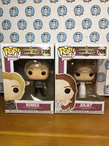 Funko Pop! Movies: Romeo + Juliet 2 Figure Set - Romeo 708 & Juliet 709