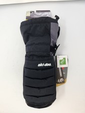 NWT Ski Doo Snowmobile Mitts Black Winter Gloves Medium 4462840690
