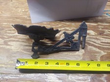 Vintage Cast Iron Wall Sconce Oil Lamp Holder No Bracket Victorian Style