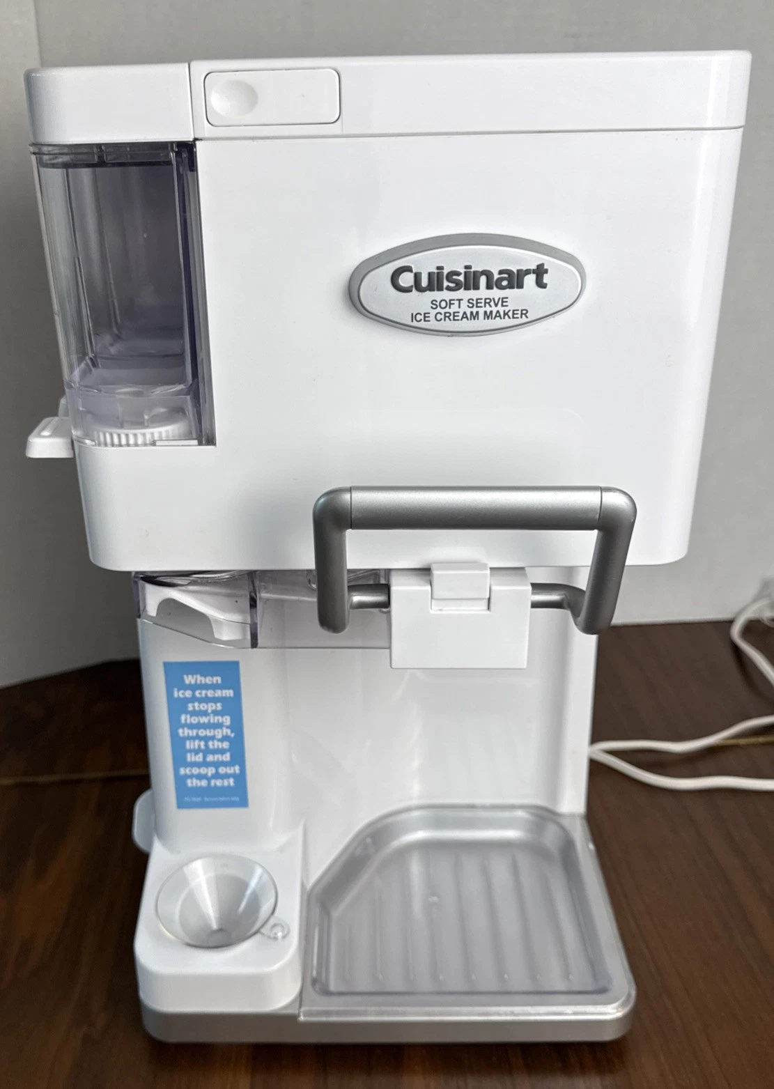 Cuisinart Mix It In Soft Serve 1.5 Quart Ice Cream Maker - WORKS ONLY USED ONCE
Opens in a new windo