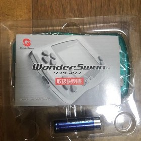 Wonderswan Wonder Swan  Bandai WonderSwan Console Transparent clear Green