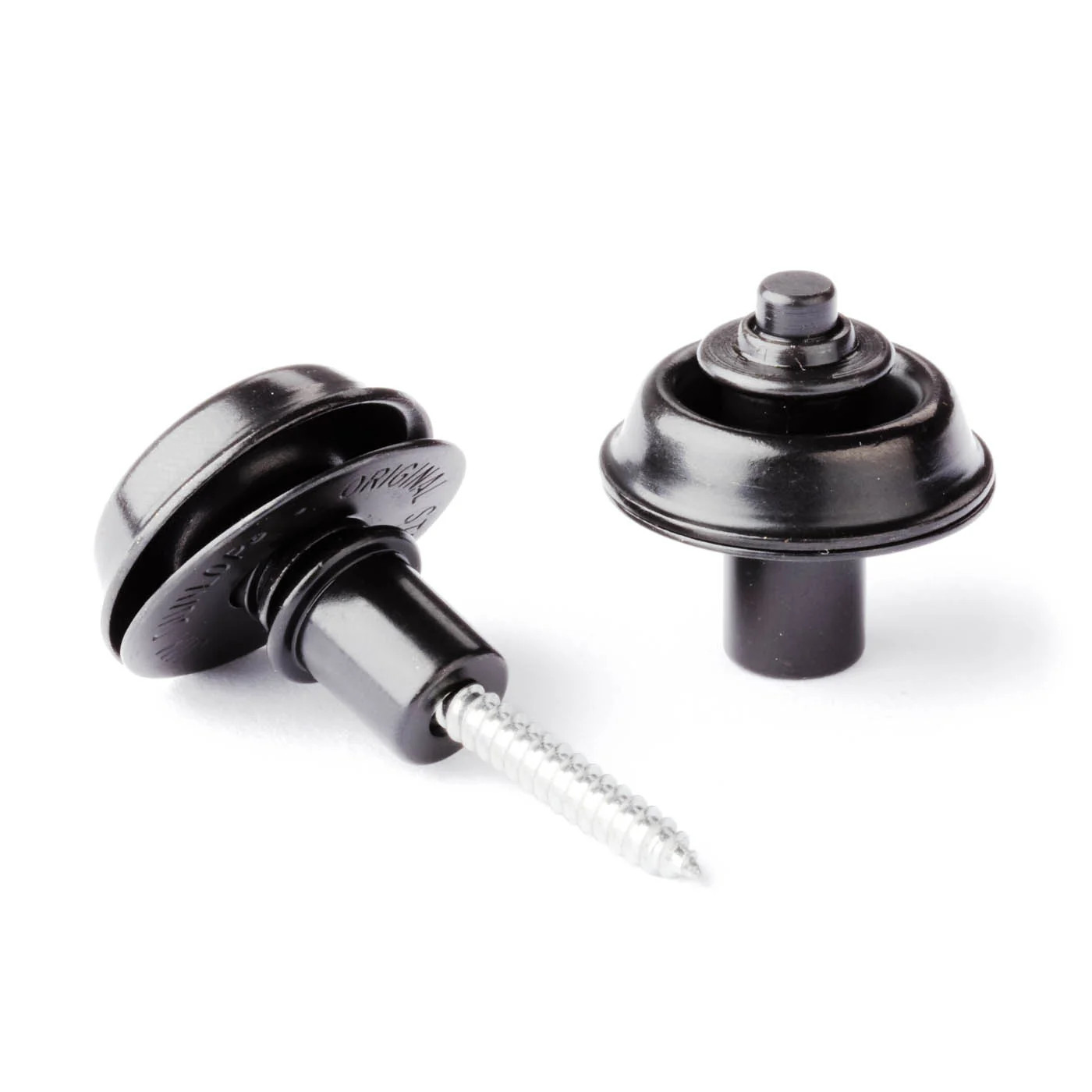 Система фиксации ремешка для скрытого монтажа Dunlop SLS1403BK Straplok, черный