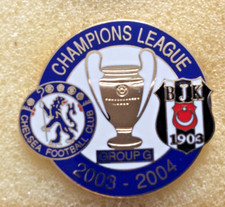 Chelsea v Besiktas Champions League Group G 2003-04 Badge