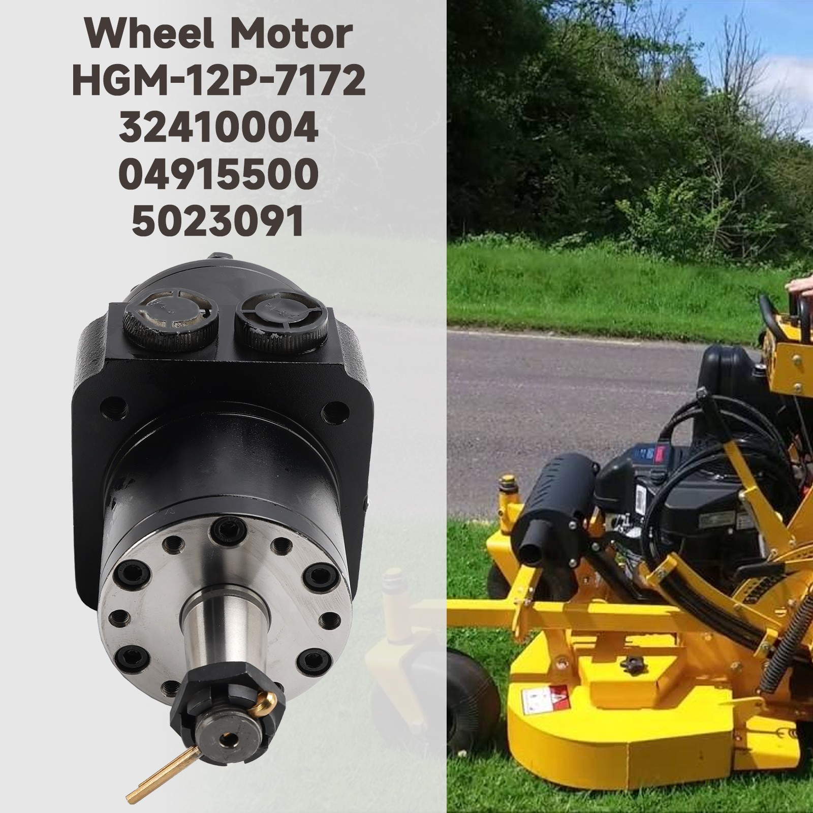 HGM-12P-7172 32410004 Wheel Motor for Hydro Gear Snapper Great Dane Lawn Mowers