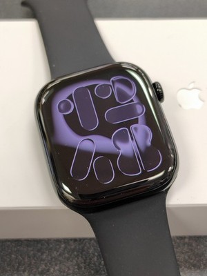 Apple Watch Series 11 46mm GPS Jet Black Aluminum 100% Battery - Mint