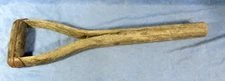 Vintage Rustic Wood Farmhouse 18" Shovel Spade D-Handle