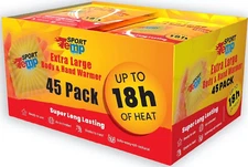 Large Hand & Body Warmers - up to 18 Hours of Heat, Super Long Lasting - Easy, A