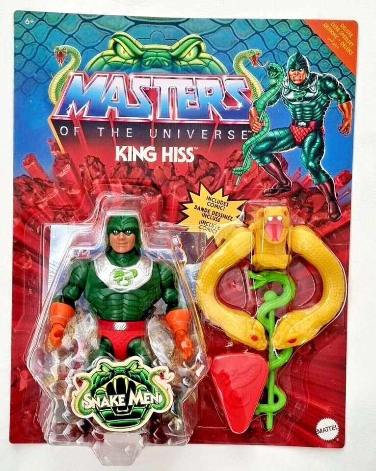 King Hiss DELUXE Snake Men MOTU ORIGINS 2023 Masters Universe MATTEL #Auswahl