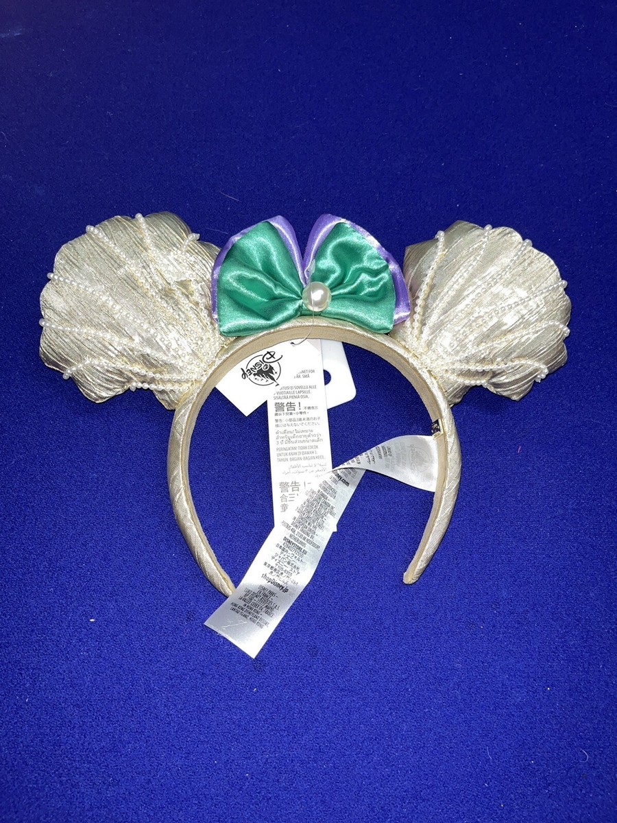2022 Disney Parks BaubleBar The Little Mermaid Seashell  display picture 2
