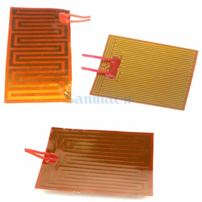Multiple Flexiable Eeletric Polyimide Film Heater Heating Element For 3D Printer