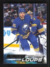 Casey Fitzgerald 2022-23 Upper Deck: French Young Guns Jeunes Loups Sabres #498