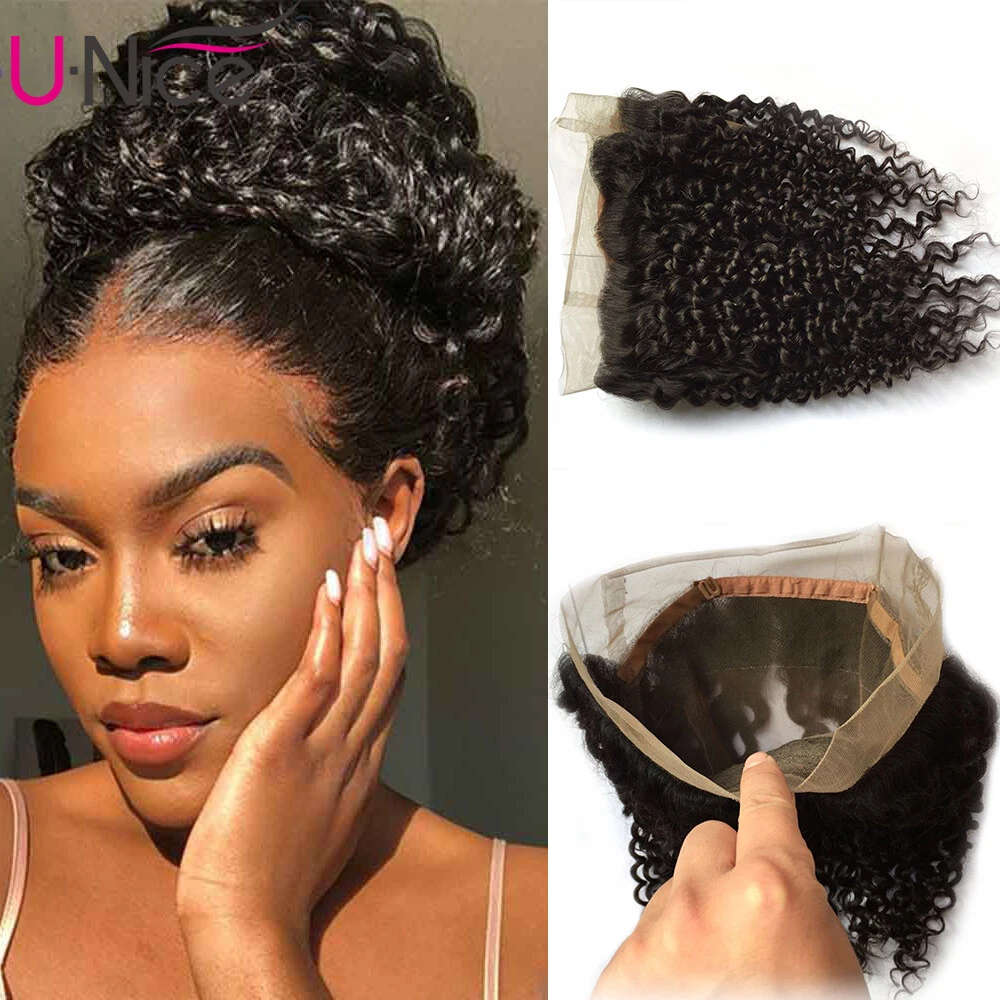 Human hair 360 closure cheap