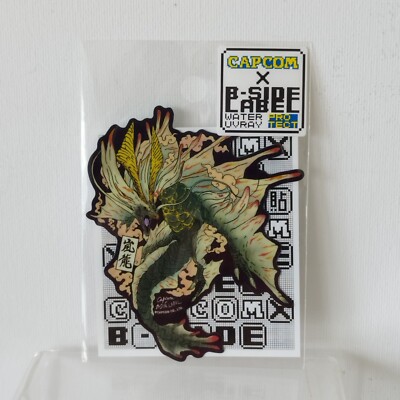 CAPCOM B-Side Label Sticker MONSTER HUNTER Amatsumagatsuchi Ukiyo-e JP ...