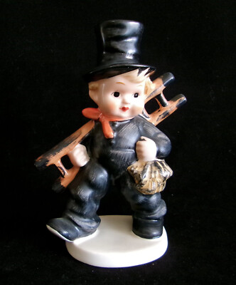 Goebel Hummel 5.25 Figurine #KF40 CHIMNEY SWEEP W. Germany TMK-6