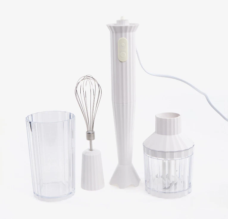 Alessi Plissé Designer Luxury White Hand Blender Mixer Set 4 Piece - BNIB
Opens in a new window or t