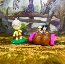 Vintage Hanna Barbera Flintstones Figures Betty Bamm Bamm Sonrics Mexico 1994