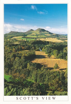 SCOTT'S VIEW - SIR WALTER SCOTTS LIEBLINGSAUSSICHT - GEBRAUCHT - POST DATIERT 2015