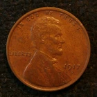 1917-D Lincoln Cent BU Brown Uncirculated