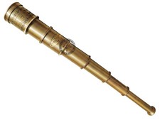 Solid Marine Brass Antique Telescope Binoculars 20-inch Best Gift 30X DF Lens