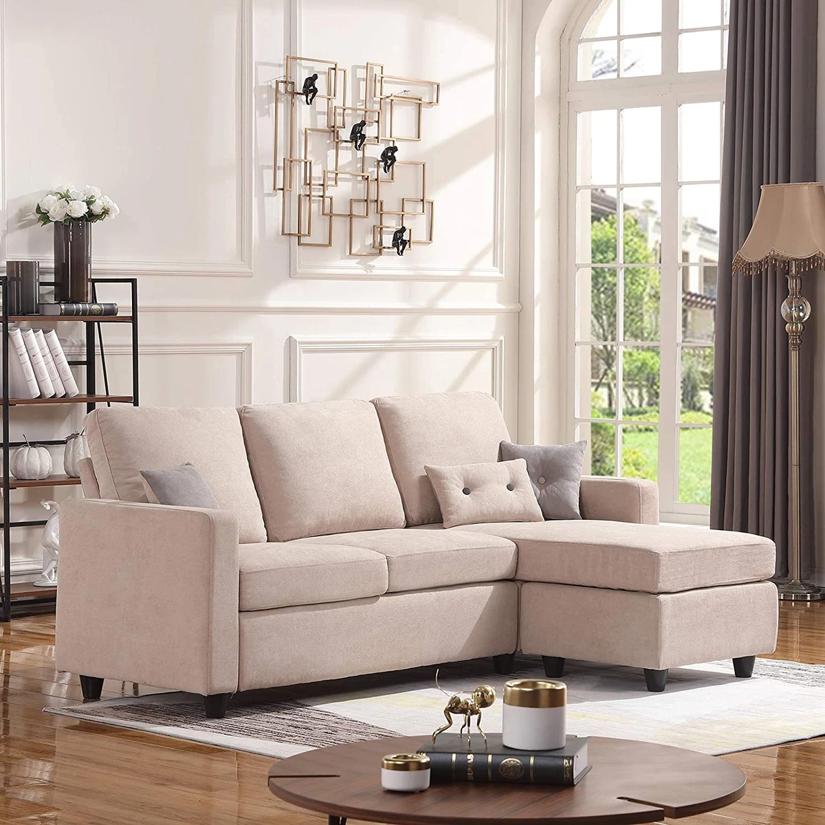 Honbay sectional sofa couch outlet