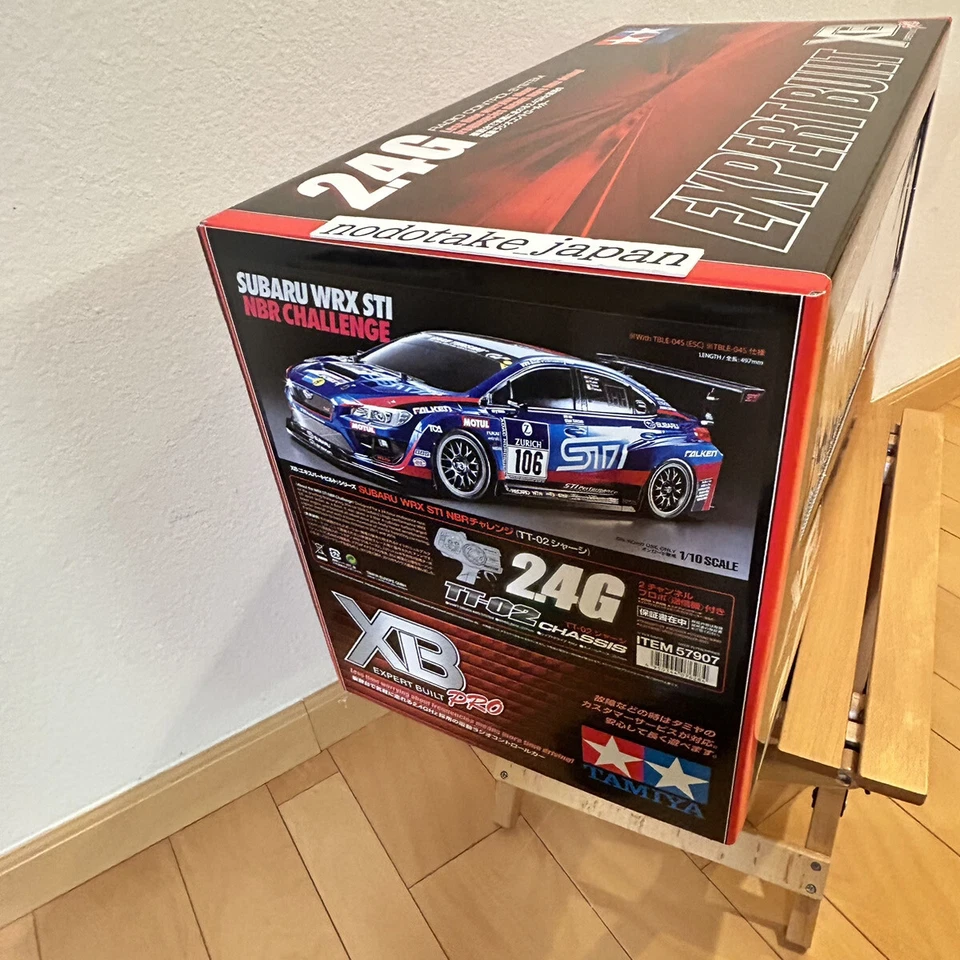 Tamiya 57907 1/10 XB Series No. 207 SUBARU WRX STI NBR Challenge RTR - Image 2 of 4