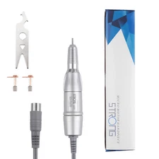 Dental Lab 35000RPM Electric Micro Motor Handpiece Handle STRONG 120II Silver