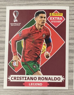 Panini FIFA Fussball-Weltmeisterschaft Katar 2022 - Extra Aufkleber Ronaldo Legend - Basis