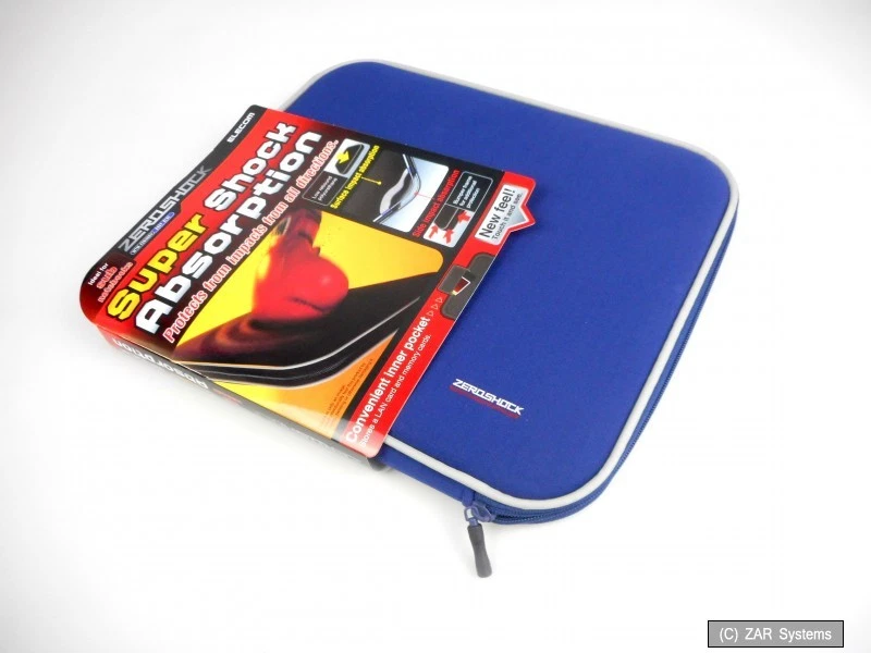 Elecom WTM-ZSB108BU ZEROSCHOCK Schutztasche für Notebooks bis 13 Zoll Tasche NEU