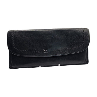 小物 Old COACH Leather Long Wallet Black Snap s-l400.jpg