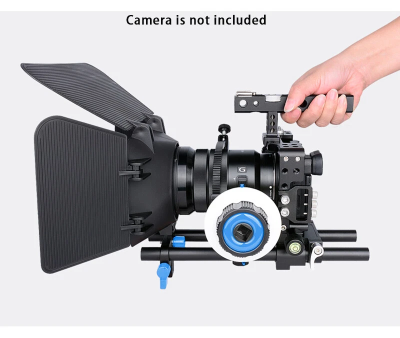 A7 DSLR Camera Cage Kit for A7 Sony Series Camera A7II A7III A7S A7R A7RII A7SII - Image 3 of 4