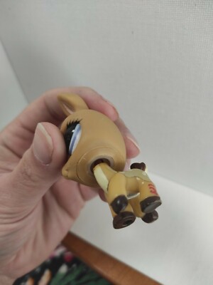 LITTLEST PET SHOP PETSHOP LPS #2486 HASBRO BICHE FAON DAIM DEER BEIGE YEUX VERT